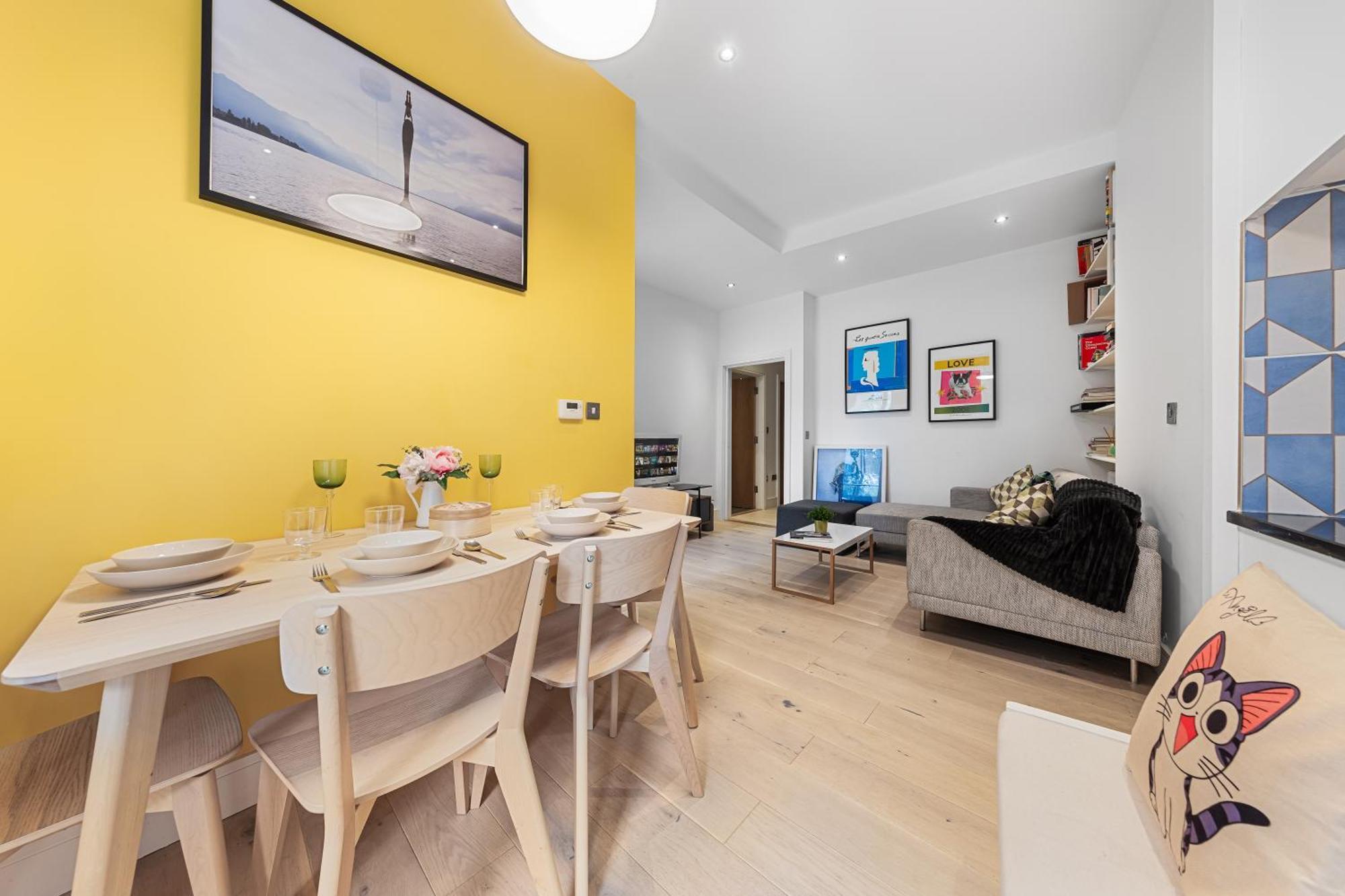 Trendy 2 Bed Flat In Greenwich With Car Parking 伦敦 外观 照片
