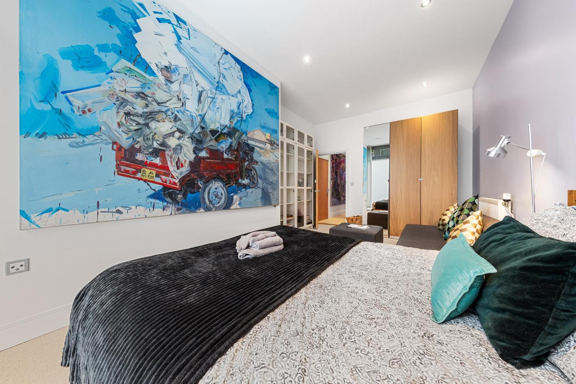 Trendy 2 Bed Flat In Greenwich With Car Parking 伦敦 外观 照片