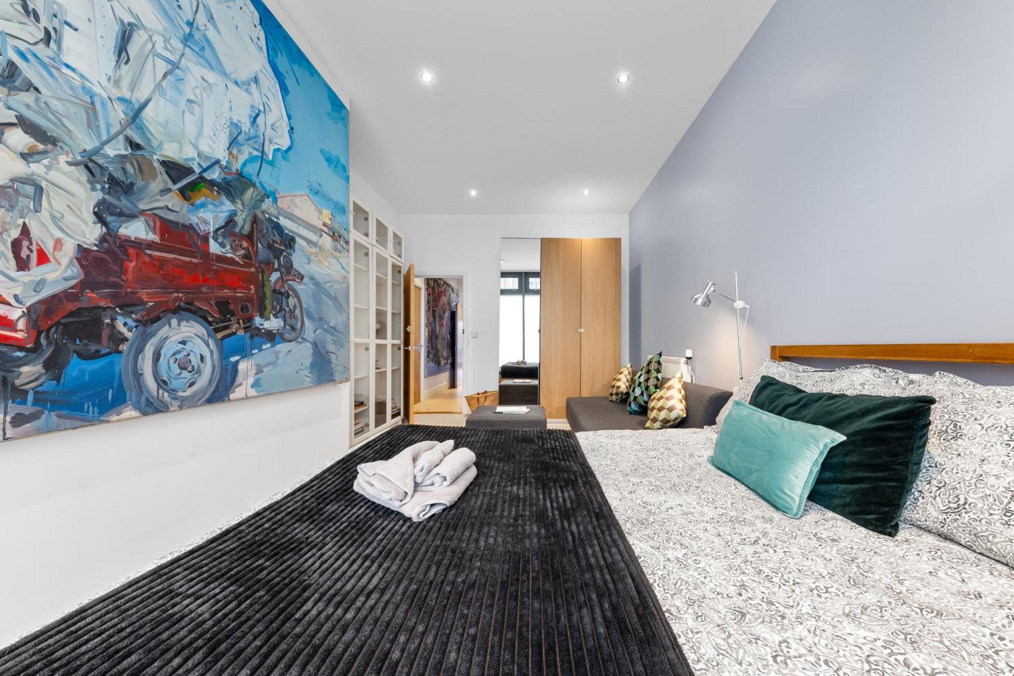 Trendy 2 Bed Flat In Greenwich With Car Parking 伦敦 外观 照片