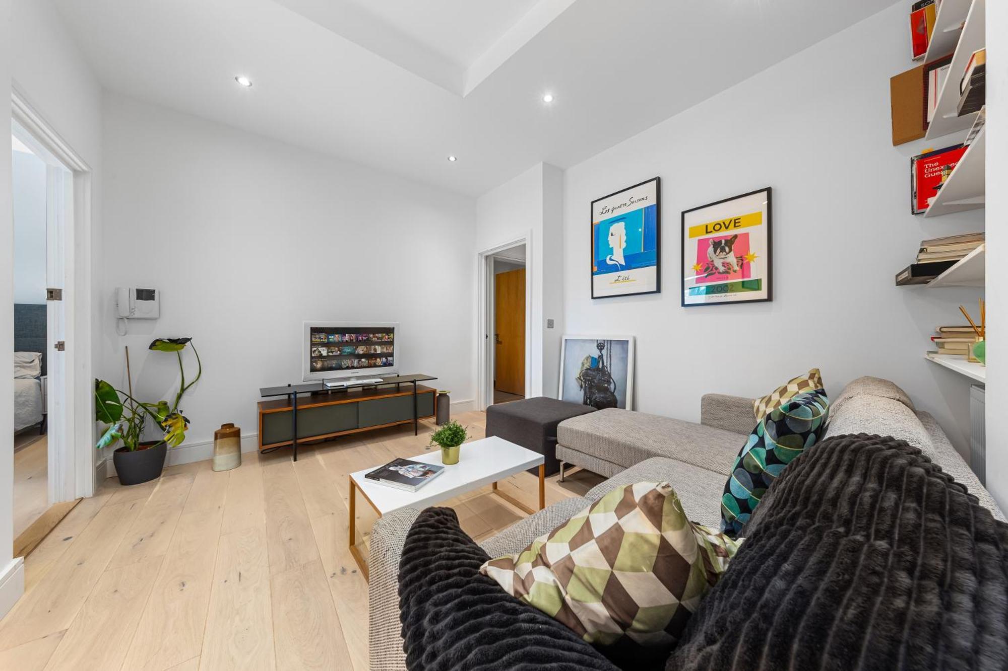 Trendy 2 Bed Flat In Greenwich With Car Parking 伦敦 外观 照片