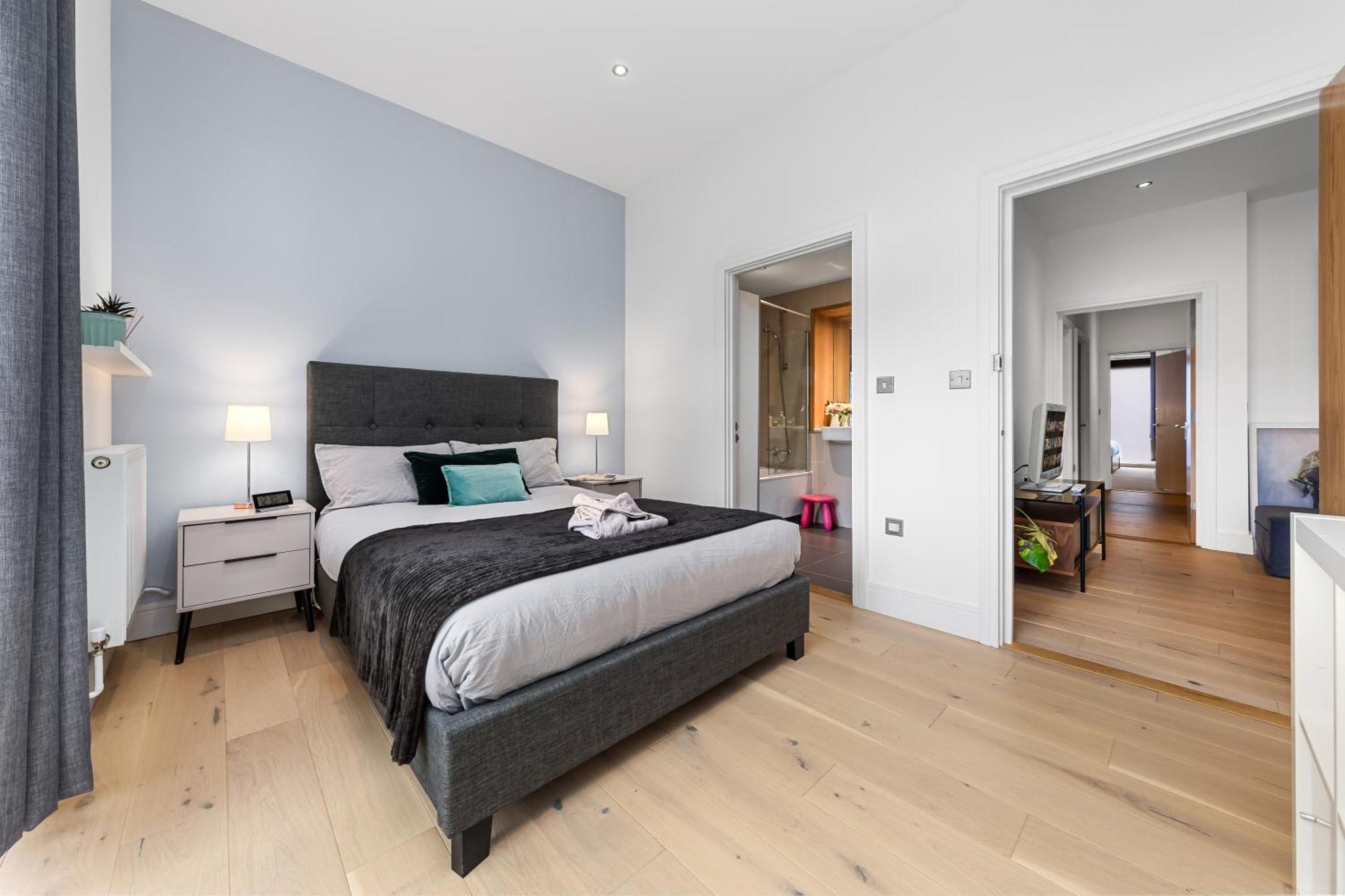 Trendy 2 Bed Flat In Greenwich With Car Parking 伦敦 外观 照片